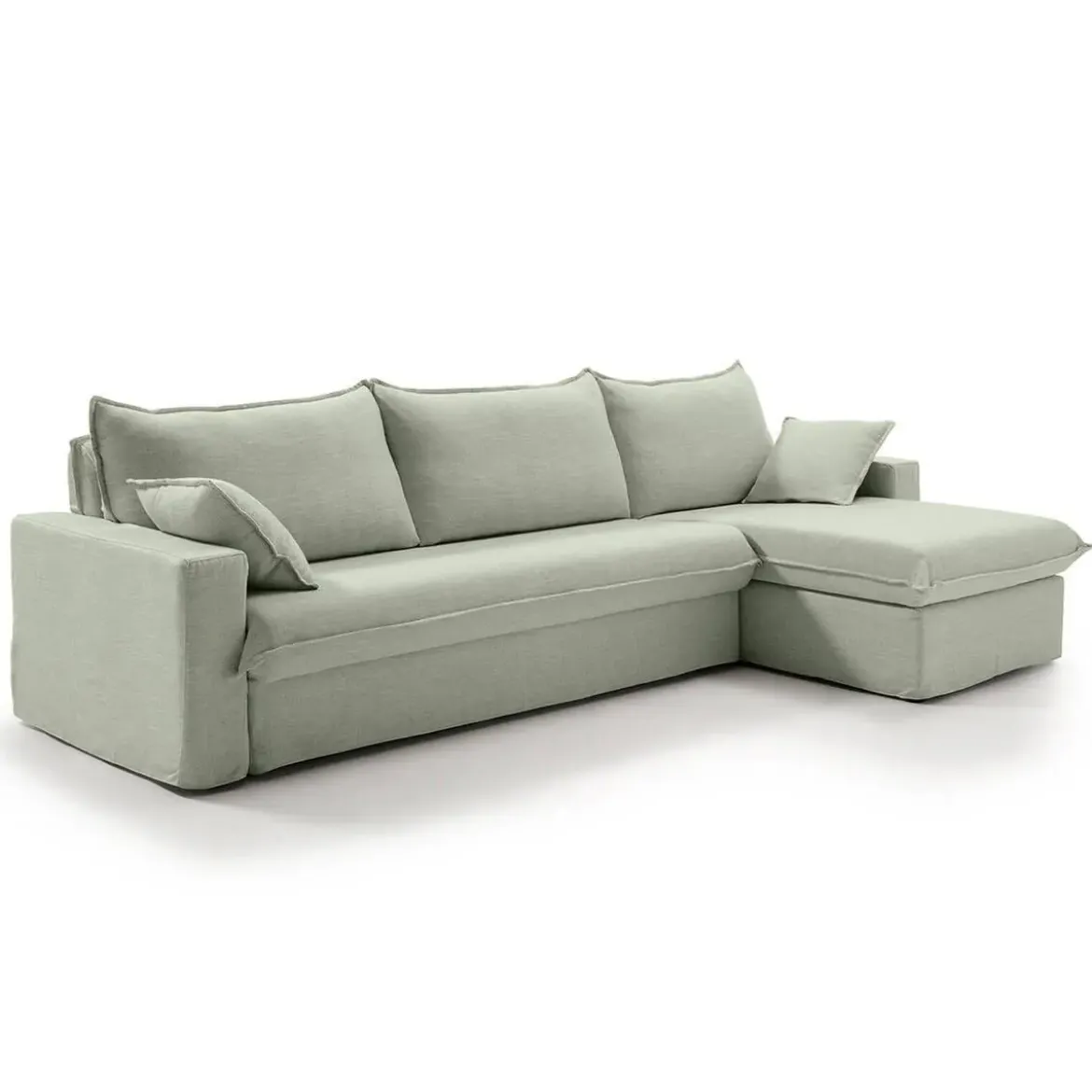Sofá Cama Italiano con Chaise Longue Derecha NADIR