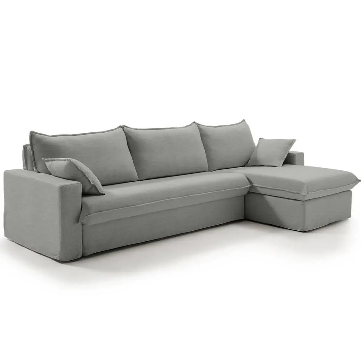 Sofá Cama Italiano con Chaise Longue Derecha NADIR