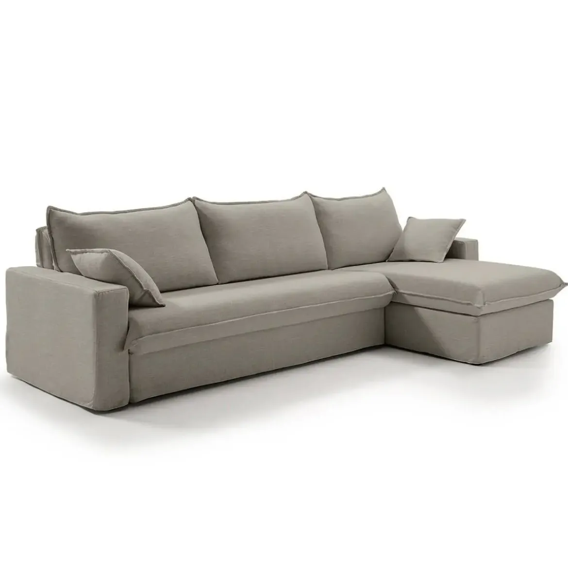 Sofá Cama Italiano con Chaise Longue Derecha NADIR