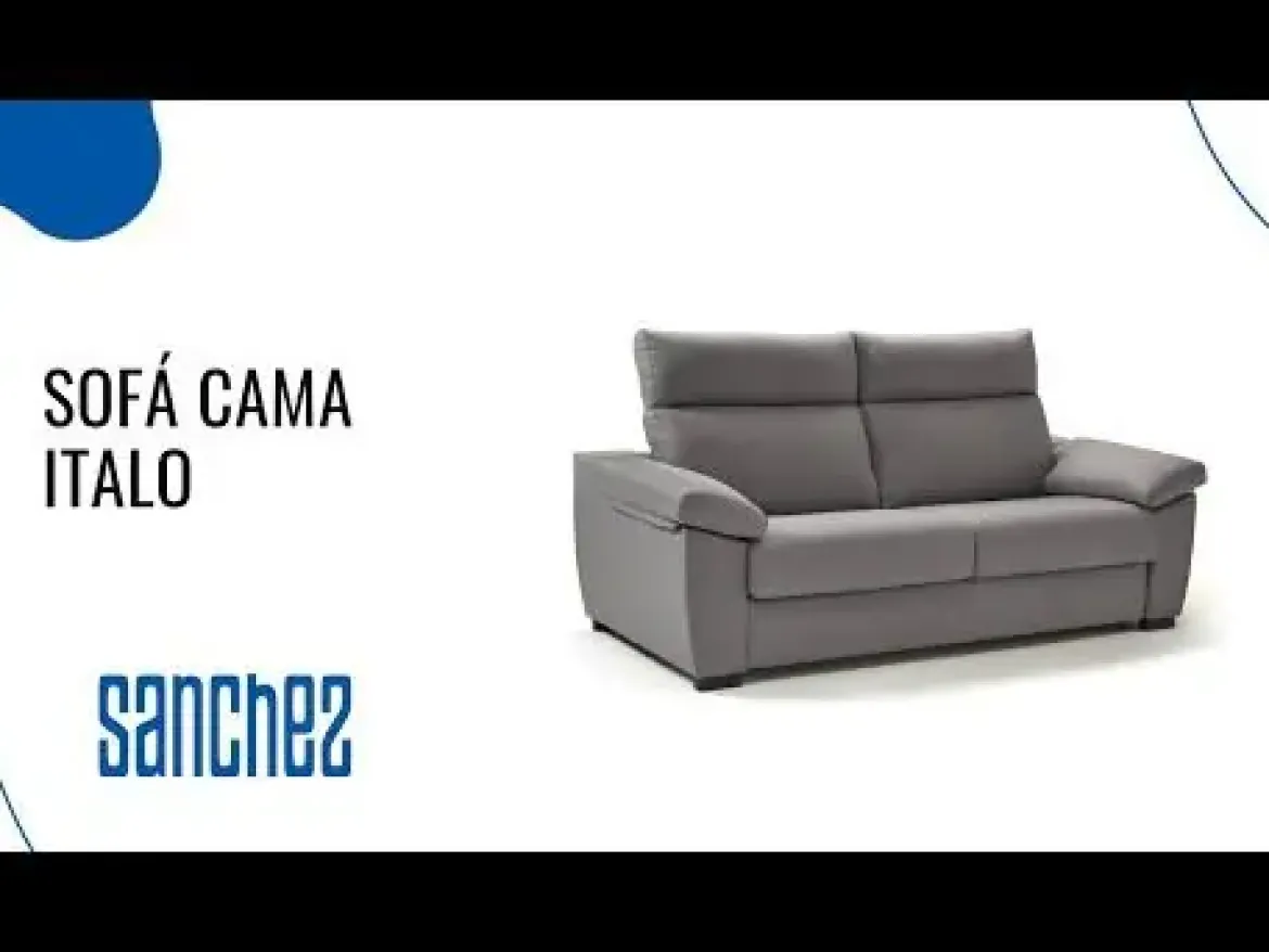 Sofá Cama Italiano 3 Plazas ITALO