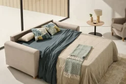 Sofá Cama Italiano Tapizado en Tela NANTES