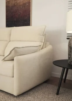 Sofá Cama Italiano Tapizado en Tela Desenfundable UNAI