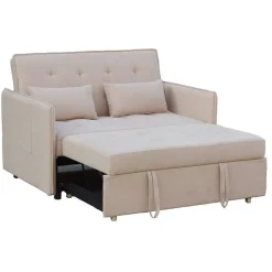 Sofá Cama 2 Plazas con Mecanismo de Arrastre BILBAO
