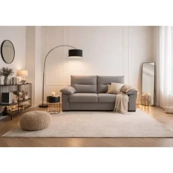 Sofá Cama 3 Plazas de Apertura Italiana con Colchón de 12 cm FREE