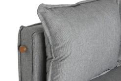 Sofá Cama 2 Plazas Metal-Poliester 151x79 cm