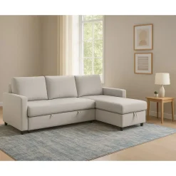Sofá Chaise Longue Cama Reversible con Arcón PLAY