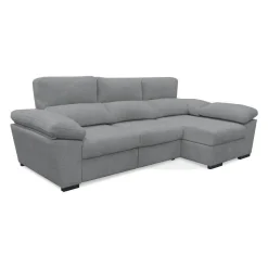 Sofá Chaise Longue con Arcón y Asientos Deslizantes Derecha ELAN
