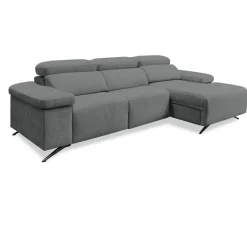 Sofá Chaise Longue con Arcón y Asientos Deslizantes Derecha LEXI