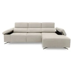 Sofá Chaise Longue con Arcón y Asientos Deslizantes Derecha LEXI