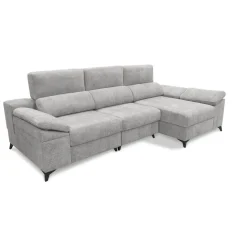 Sofá Chaise Longue con Arcón y Asientos Deslizantes Derecha TIJUANA