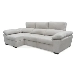 Sofá Chaise Longue con Arcón y Asientos Deslizantes Izquierda ELAN