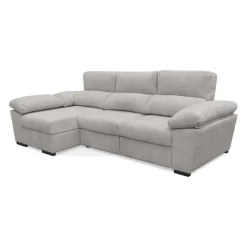 Sofá Chaise Longue con Arcón y Asientos Deslizantes Izquierda ELAN