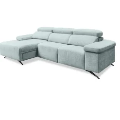 Sofá Chaise Longue con Arcón y Asientos Deslizantes Izquierda LEXI
