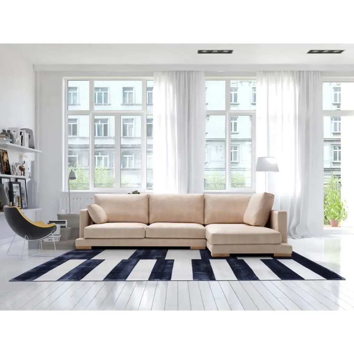 Sofá Chaise Longue de 290 cm Derecha KLUM