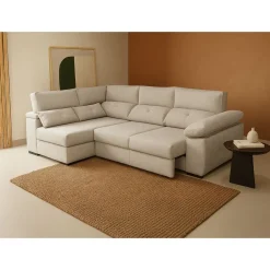 Sofá Chaise Longue Delizante con Arcón Izquierda BERLIN