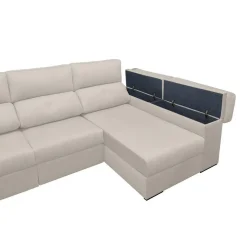 Sofá Chaise Longue Delizante con Arcón Derecha BERLIN