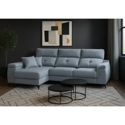 Sofá Chaise Longue Delizante con Arcón Izquierda MANUELA