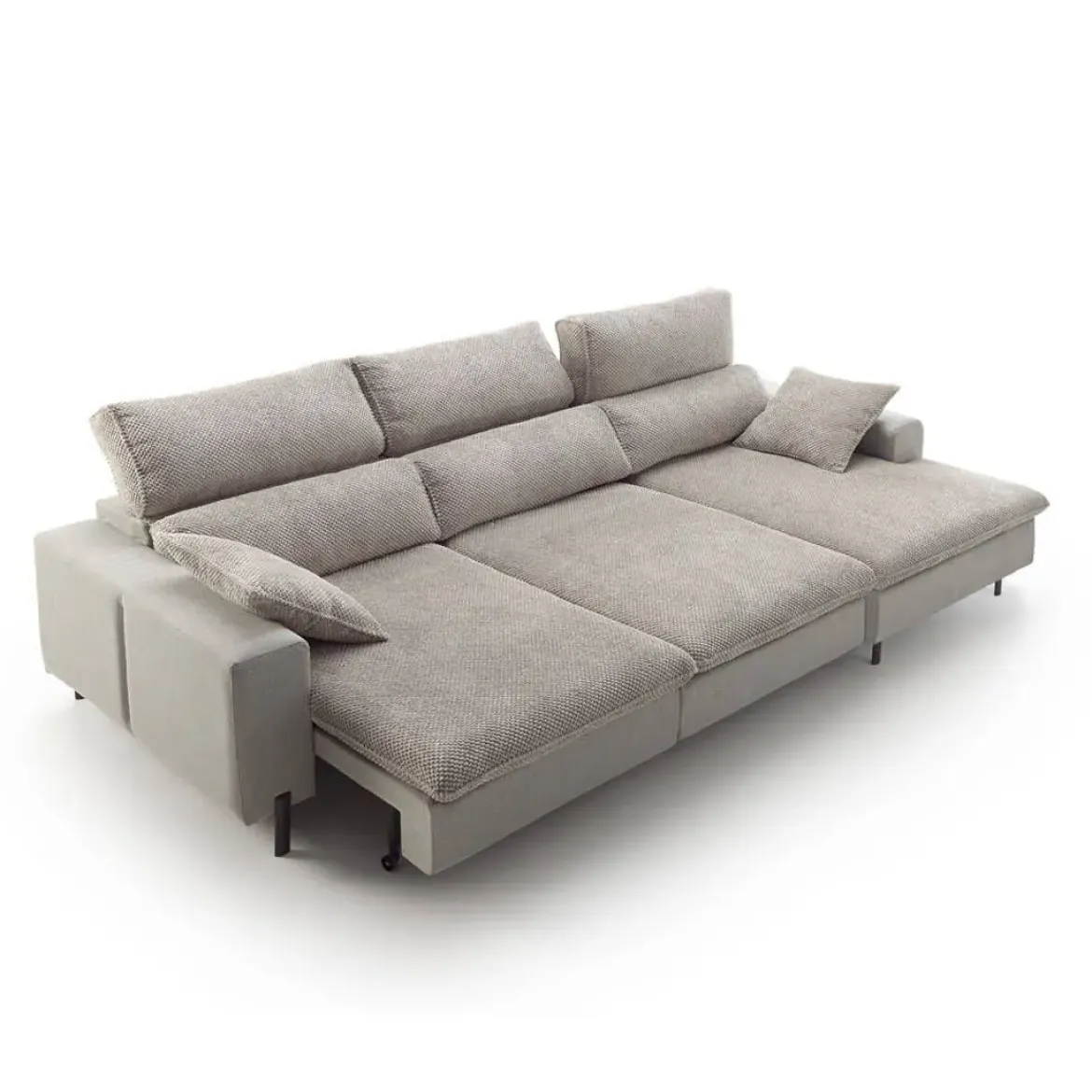 Sofá Chaise Longue Derecha Asientos Deslizantes