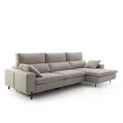 Sofá Chaise Longue Derecha Asientos Deslizantes