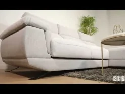 Sofá Chaise Longue Derecha con Arcón y Asientos Deslizantes DIMAR