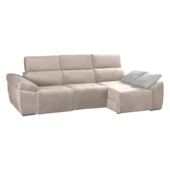 Sofá Chaiselongue Derecha 3 Plazas 275 cm con Asientos Deslizantes BALI