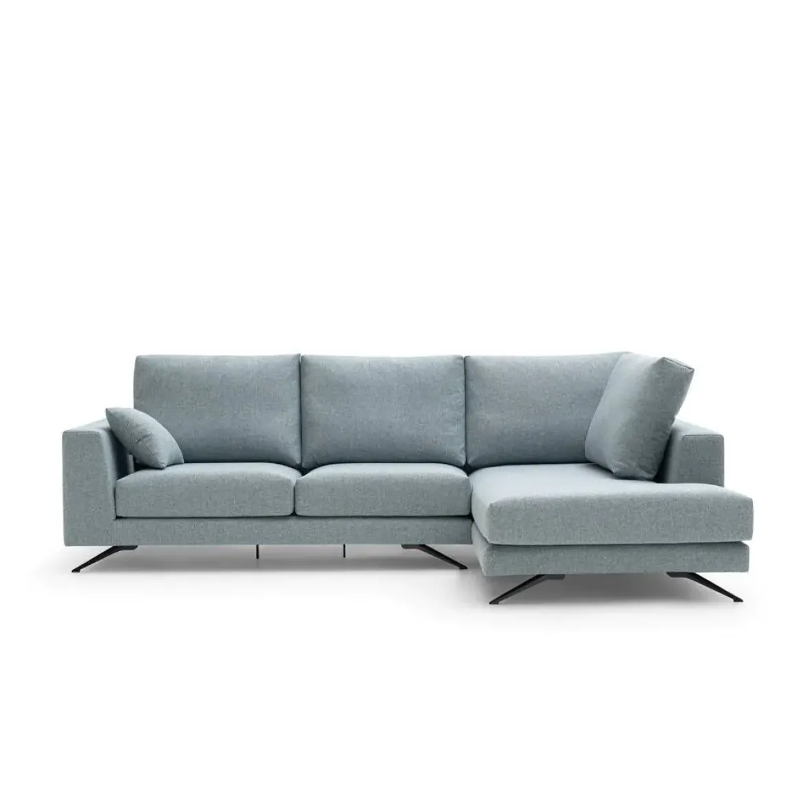 Sofá Chaise Longue Derecha Tapizado en Tela BUNDCHEN