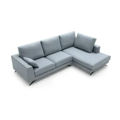 Sofá Chaise Longue Derecha Tapizado en Tela BUNDCHEN