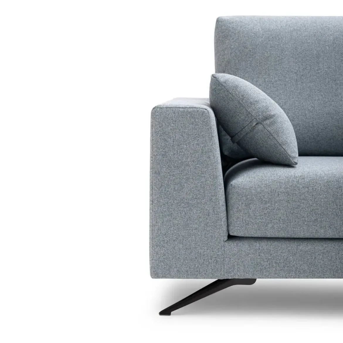 Sofá Chaise Longue Derecha Tapizado en Tela BUNDCHEN