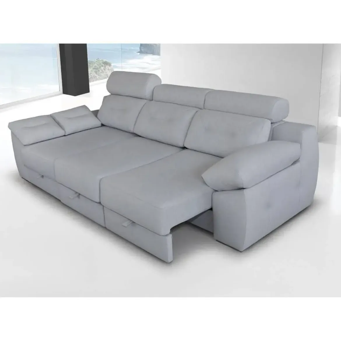 Sofá Chaise Longue Izquierda Asientos Deslizantes KIMI
