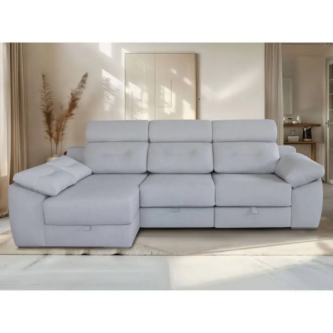 Sofá Chaise Longue Izquierda Asientos Deslizantes KIMI