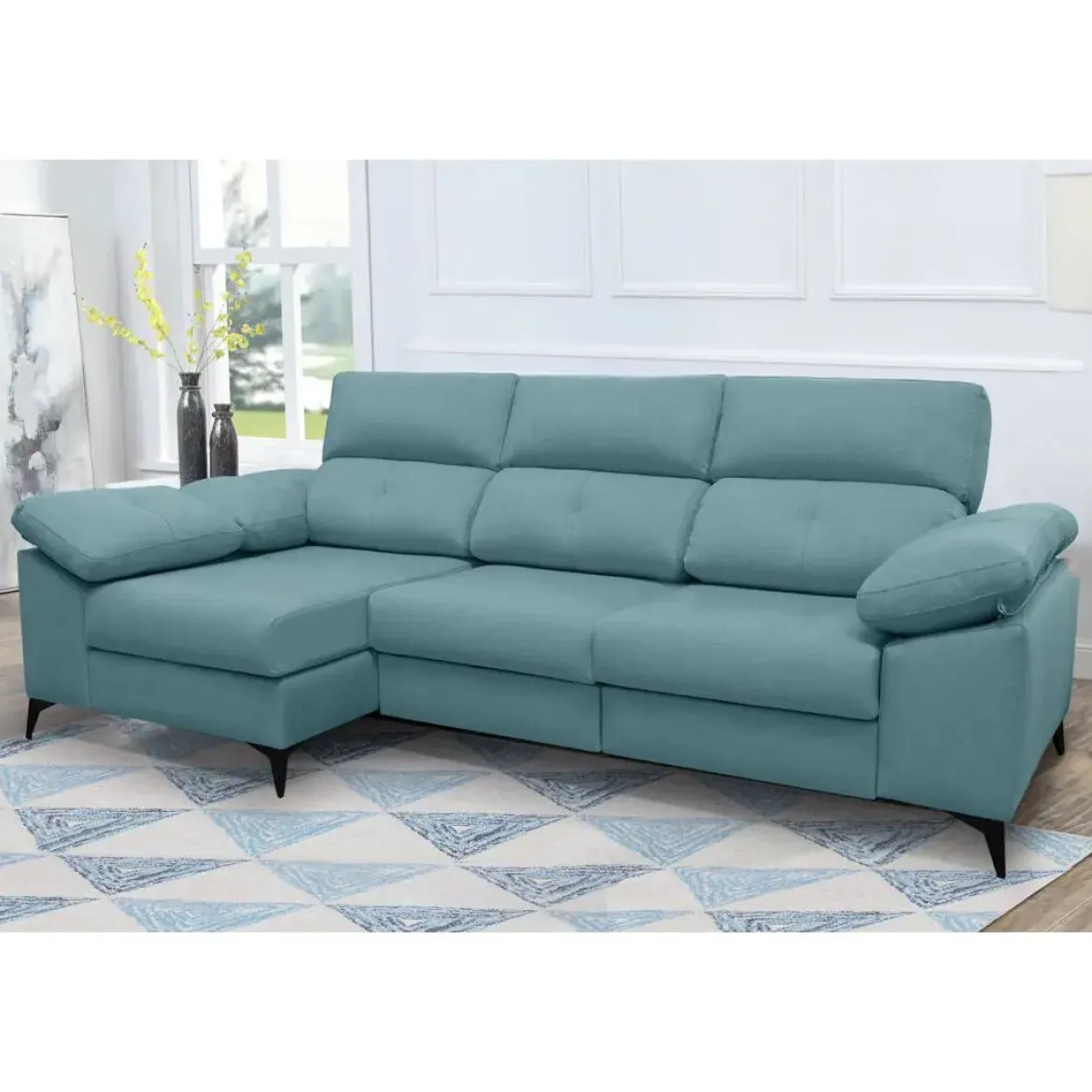 Sofá Chaise Longue Izquierda Deslizante SANTORINI