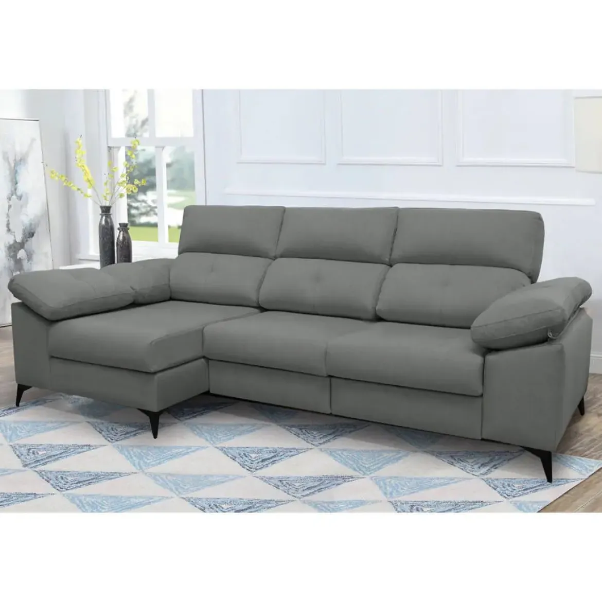 Sofá Chaise Longue Izquierda Deslizante SANTORINI
