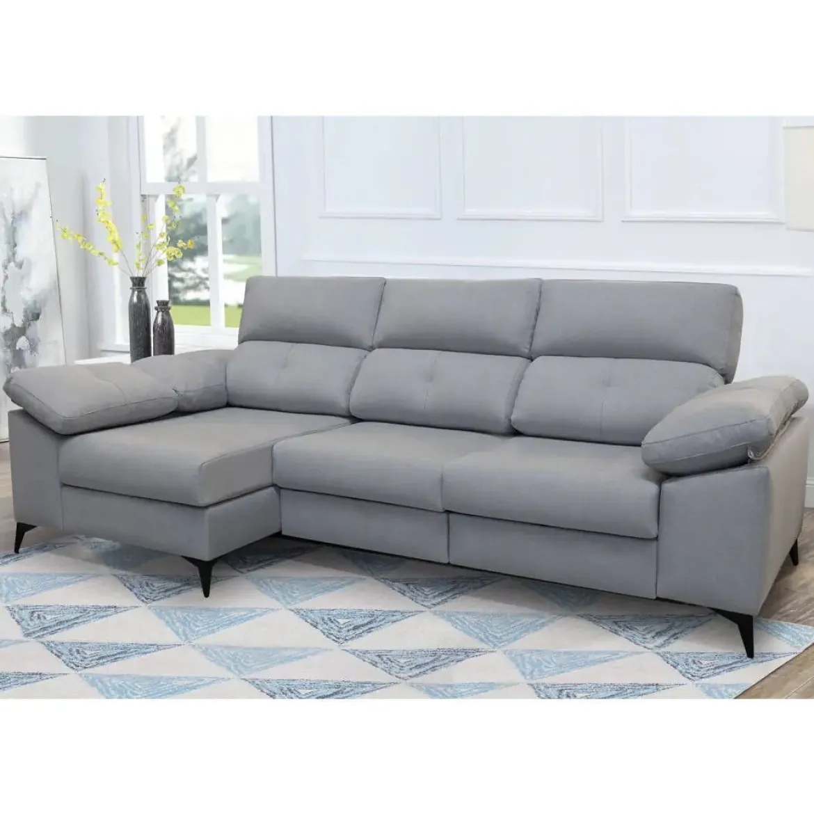 Sofá Chaise Longue Izquierda Deslizante SANTORINI