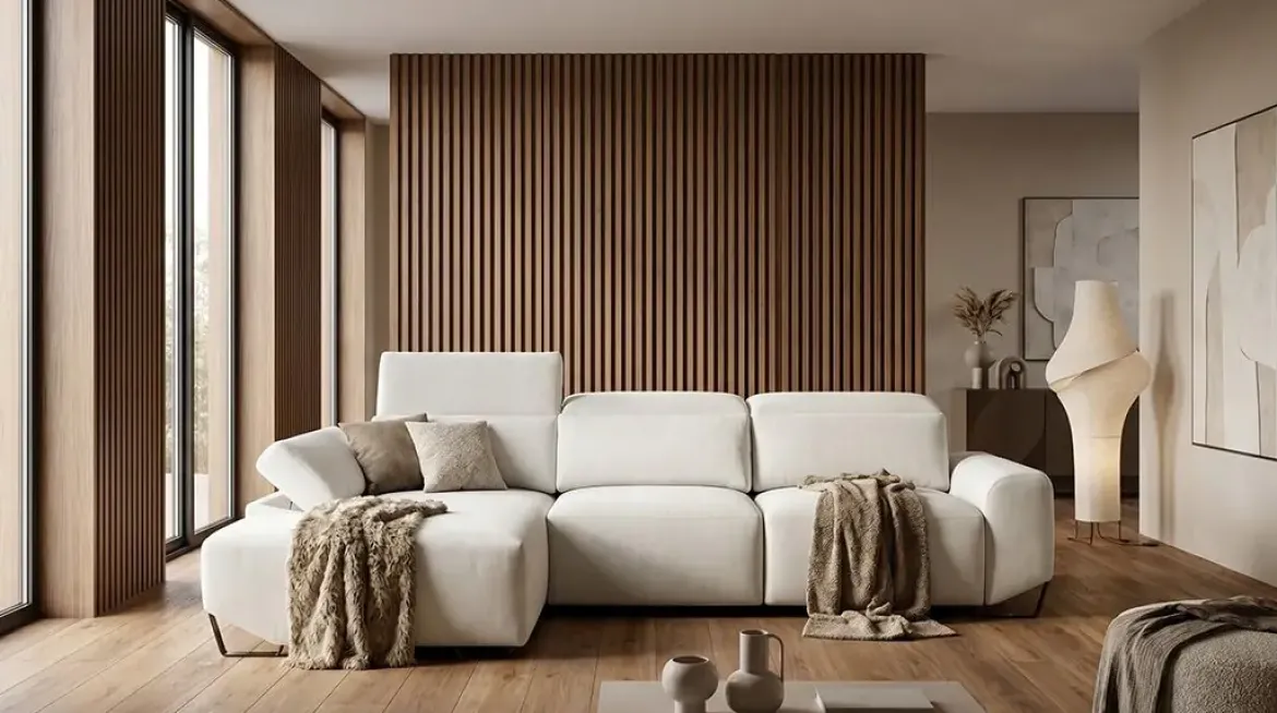 Sofá Chaise Longue Izquierda Deslizante al Suelo ÉXODO
