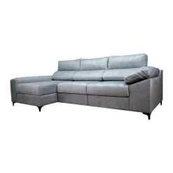 Sofá Chaiselongue Izquierda Tapizado en Tela RAGA