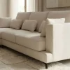 Sofá Chaise Longue Izquierda Tapizado en Tela VELLA