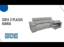 Sofá Chaise Longue 3 plazas con Arcón Izquierda MARIA