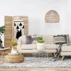Sofá Chaise Longue Tapizado en Poliéster Color Topo MB-221697