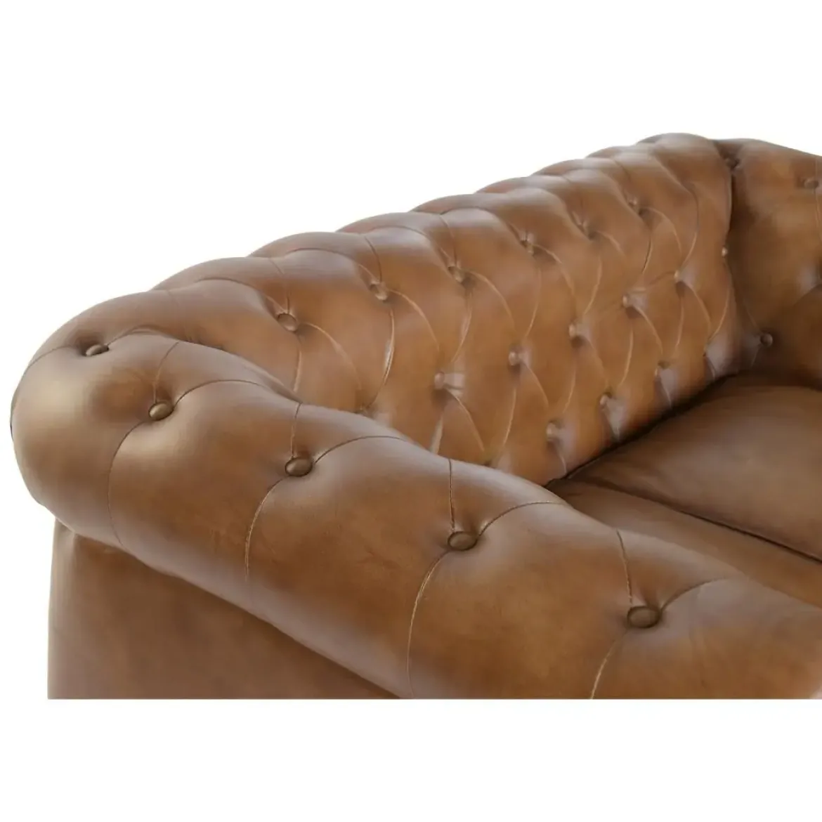 Sofá Chester de Piel Clásico 2 Plazas MB-223604