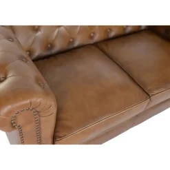 Sofá Chester de Piel Clásico 2 Plazas MB-223604