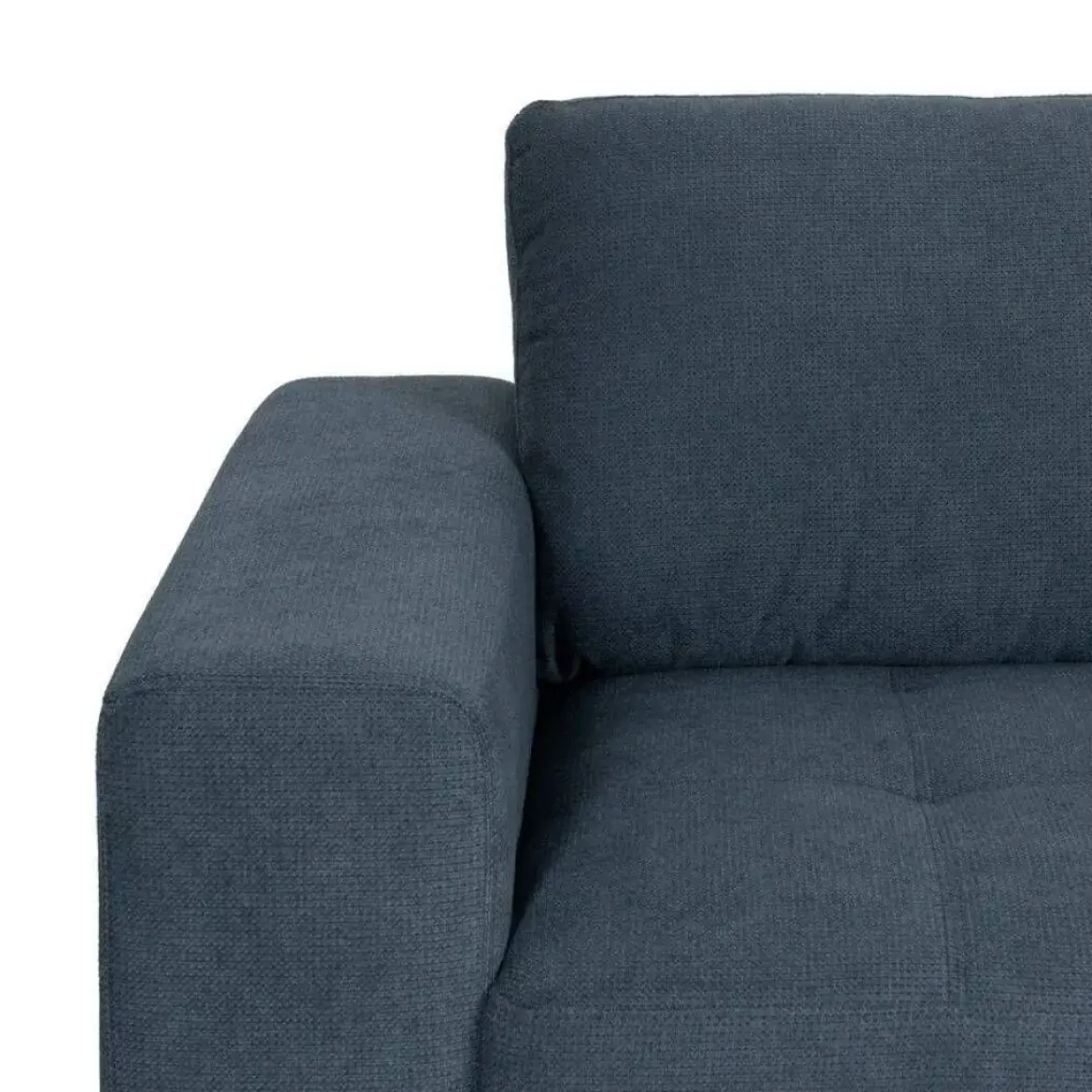Sofá con Chaise Longue Derecha 3 Plazas Tapizado en Tela