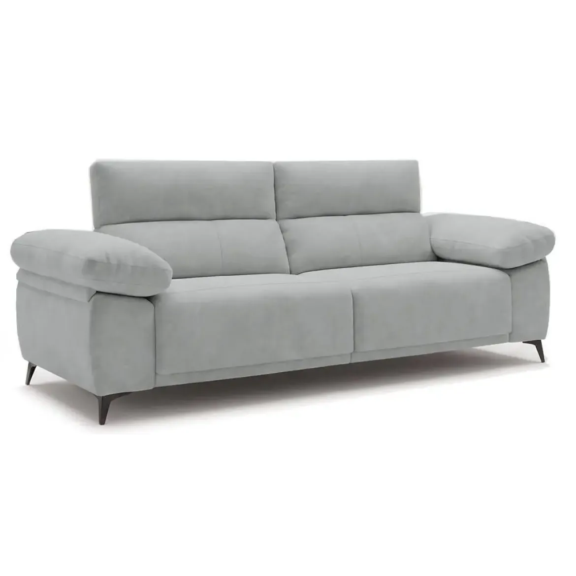 Sofá de 3 Plazas 220 cm con Cabezal Reclinable DANA