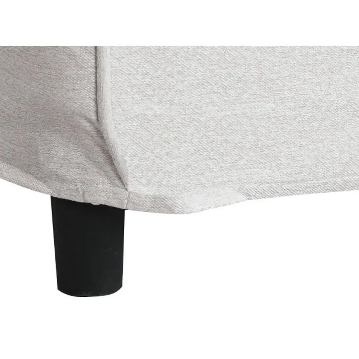 Sofá de 3 Plazas Tapizado en Poliéster Color Beige MB-211732