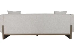 Sofá de Salón en Madera de Boj y Poliéster Crudo MB-218996