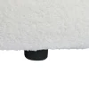 Sofá de Salón en Poliéster Borreguito Blanco MB-206622