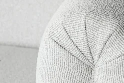 Sofá de Salón Tapizado en Poliéster Gris 220 cm MB-221801