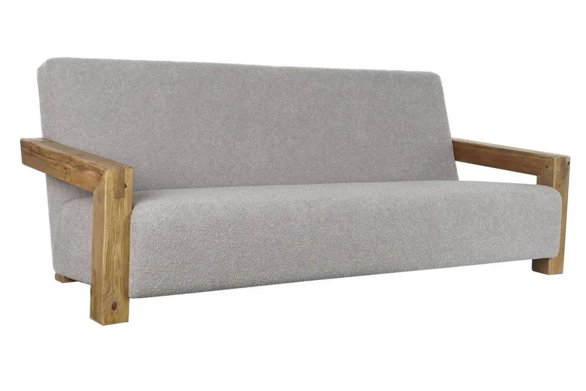 Sofá en Madera Reciclada Tapizado en Poliéster MB-207606