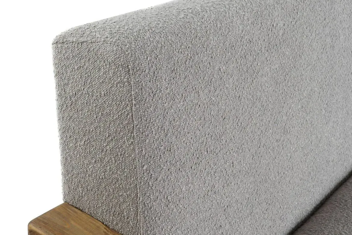 Sofá en Madera Reciclada Tapizado en Poliéster MB-207606