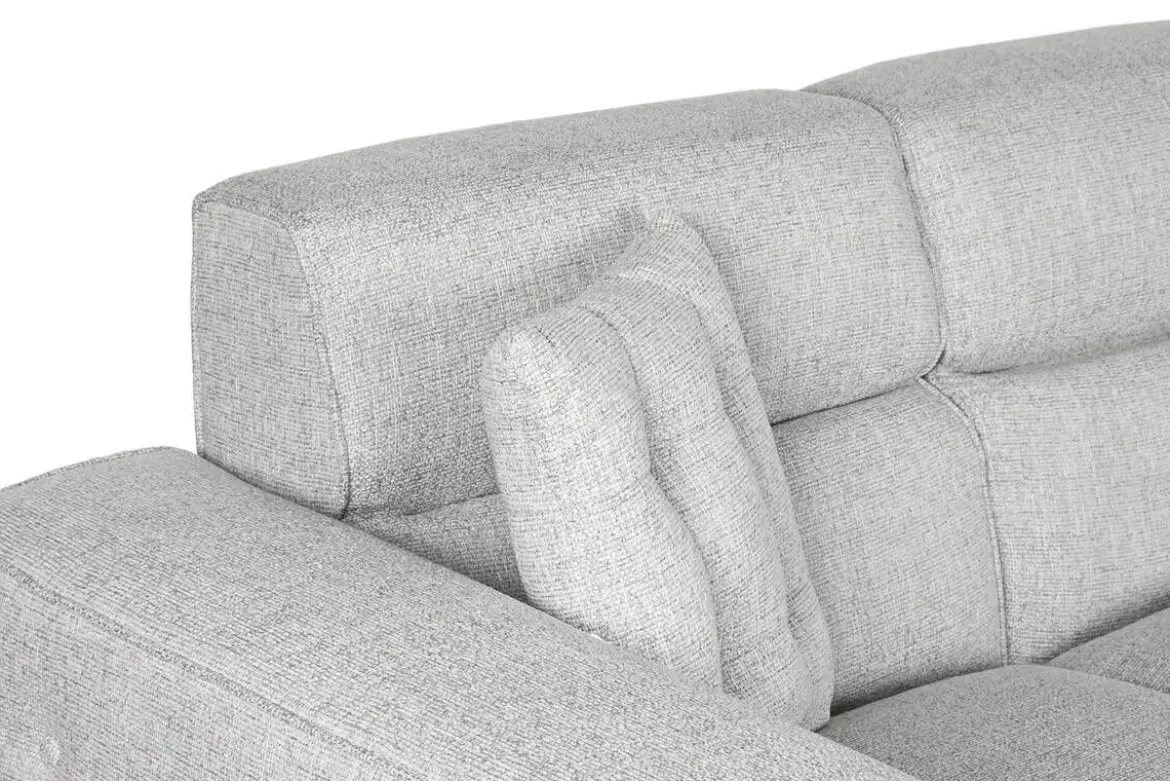 Sofá Modular Tapizado en Poliéster Gris MB-211722