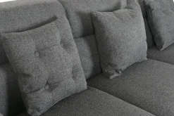 Sofá Modular Tapizado en Poliéster con Estructura de Madera MB-221804